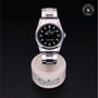 Rolex Certified Pre-owned Explorer M14270-0001 front on black background