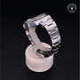 Rolex Certified Pre-owned Explorer II M216570-0001 front on black background