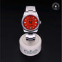Rolex Certified Pre-owned Oyster Perpetual M126000-0007 front on black background