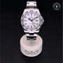 Rolex Certified Pre-owned Explorer M216570-0001 front on black background