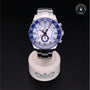 Rolex Certified Pre-owned Yacht-Master II M116680-0001 front on black background