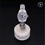 Rolex Certified Pre-owned Lady Datejust Pearlmaster M80299-0052 front on black background