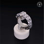 Rolex Certified Pre-owned Lady Datejust Pearlmaster M80299-0052 front on black background