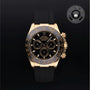 Rolex Certified Pre-owned Daytona M116518LN-0035 front on black background