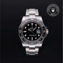 Rolex Certified Pre-owned GMT M116710LN-0001 front on black background