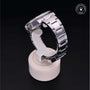 Rolex Certified Pre-owned GMT M116710LN-0001 front on black background