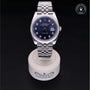 Rolex Certified Pre-owned Datejust M126334-0016 front on black background