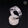Rolex Certified Pre-owned Air-King M14010M-0012 front on black background
