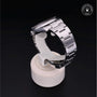 Rolex Certified Pre-owned Oyster Perpetual M124300-0004 front on black background