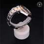 Rolex Certified Pre-owned GMT M116713LN-0001 front on black background