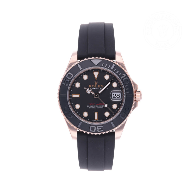 Rolex Certified Pre-owned Yacht-Master M268655-0002 front on white background
