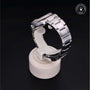 Rolex Certified Pre-owned Datejust M126234-0016 front on black background