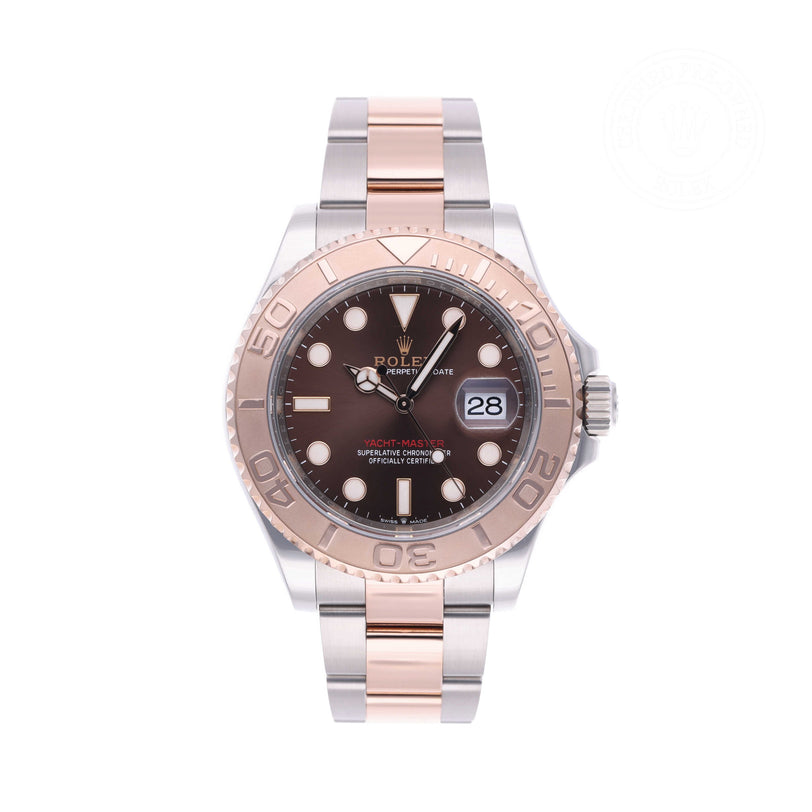 Rolex Certified Pre-owned Yacht-Master M126621-0001 front on white background