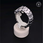 Rolex Certified Pre-owned Air-King M14010-0003 front on black background
