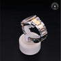 Rolex Certified Pre-owned Datejust M126283RBR-0024 front on black background