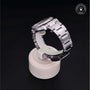 Rolex Certified Pre-owned Datejust M126234-0038 front on black background