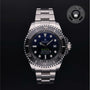 Rolex Certified Pre-owned Sea-Dweller M116660-0003 front on black background