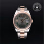 Rolex Certified Pre-owned Datejust M126331-0015 front on black background