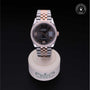 Rolex Certified Pre-owned Datejust M126281RBR-0011 front on black background