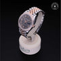 Rolex Certified Pre-owned Datejust M126281RBR-0011 front on black background