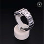 Rolex Certified Pre-owned Datejust M126234-0048 front on black background