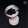 Rolex Certified Pre-owned Datejust M126234-0048 front on black background