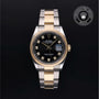 Rolex Certified Pre-owned Datejust M126233-0022 front on black background