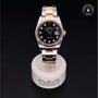 Rolex Certified Pre-owned Datejust M126233-0022 front on black background