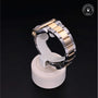 Rolex Certified Pre-owned Datejust M126233-0022 front on black background