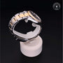 Rolex Certified Pre-owned Datejust M126233-0022 front on black background