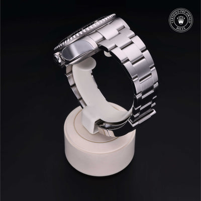Rolex Certified Pre-owned Deep Sea M126660-0002 front on black background