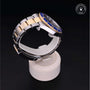 Rolex Certified Pre-owned Submariner M126613LB-0002 front on black background