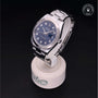 Rolex Certified Pre-owned Datejust M126334-0015 front on black background