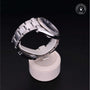 Rolex Certified Pre-owned Datejust M126334-0015 front on black background