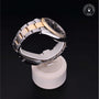 Rolex Certified Pre-owned Datejust M126333-0013 front on black background