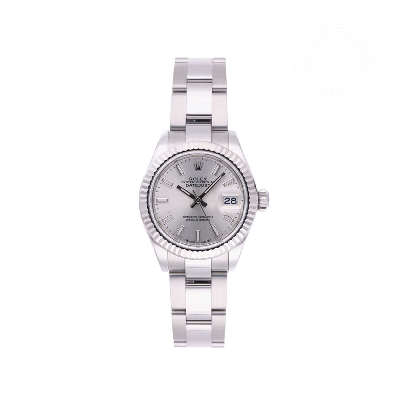 Rolex Certified Pre-owned Lady Datejust M279174-0006 front on white background