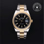 Rolex Certified Pre-owned Datejust M126333-0013 front on black background