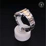 Rolex Certified Pre-owned Datejust M126333-0013 front on black background