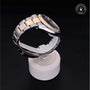 Rolex Certified Pre-owned Datejust M126333-0013 front on black background
