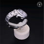 Rolex Certified Pre-owned Datejust M116200-0058 front on black background