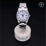 Rolex Certified Pre-owned Date M15200-0013 front on black background