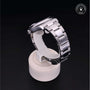 Rolex Certified Pre-owned Datejust M116300-0001 front on black background