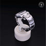 Rolex Certified Pre-owned Datejust M116200-0056 front on black background