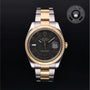 Rolex Certified Pre-owned Datejust M116333-0002 front on black background