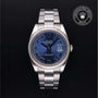Rolex Certified Pre-owned Datejust M126334-0025 front on black background