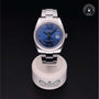 Rolex Certified Pre-owned Datejust M126334-0025 front on black background