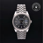 Rolex Certified Pre-owned Datejust M126334-0014 front on black background