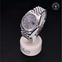 Rolex Certified Pre-owned Datejust M126334-0014 front on black background