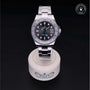 Rolex Certified Pre-owned Yacht-Master M268622-0002 front on black background