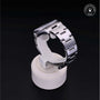 Rolex Certified Pre-owned Air-King M14010-0005 front on black background